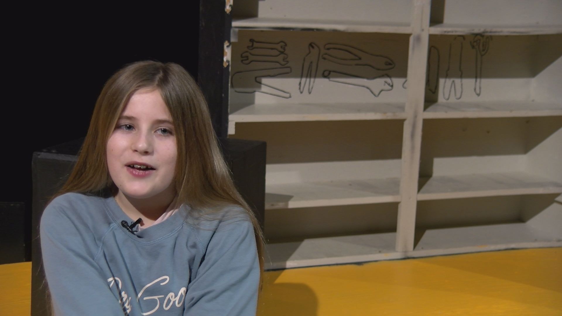 Halle Woodruff plays Matilda in the upcoming production at Sunnyside Intermediate